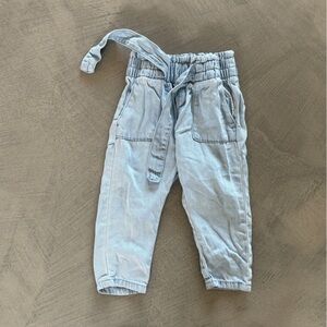 Zara Toddler Soft LIght Wash Jeans - {12/18M}